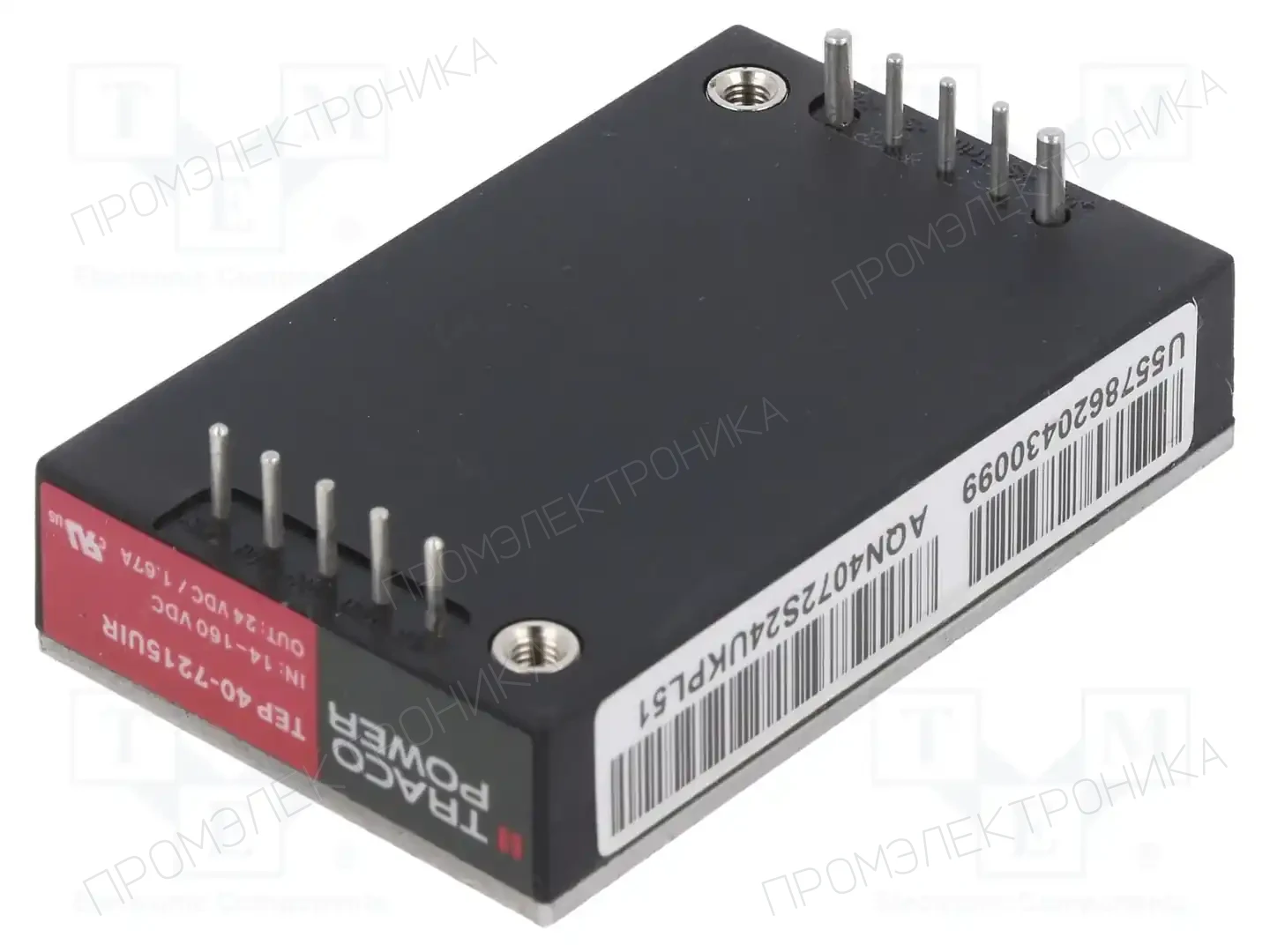 TRACO POWER TEP 40-7215UIR — Преобразователи DC/DC