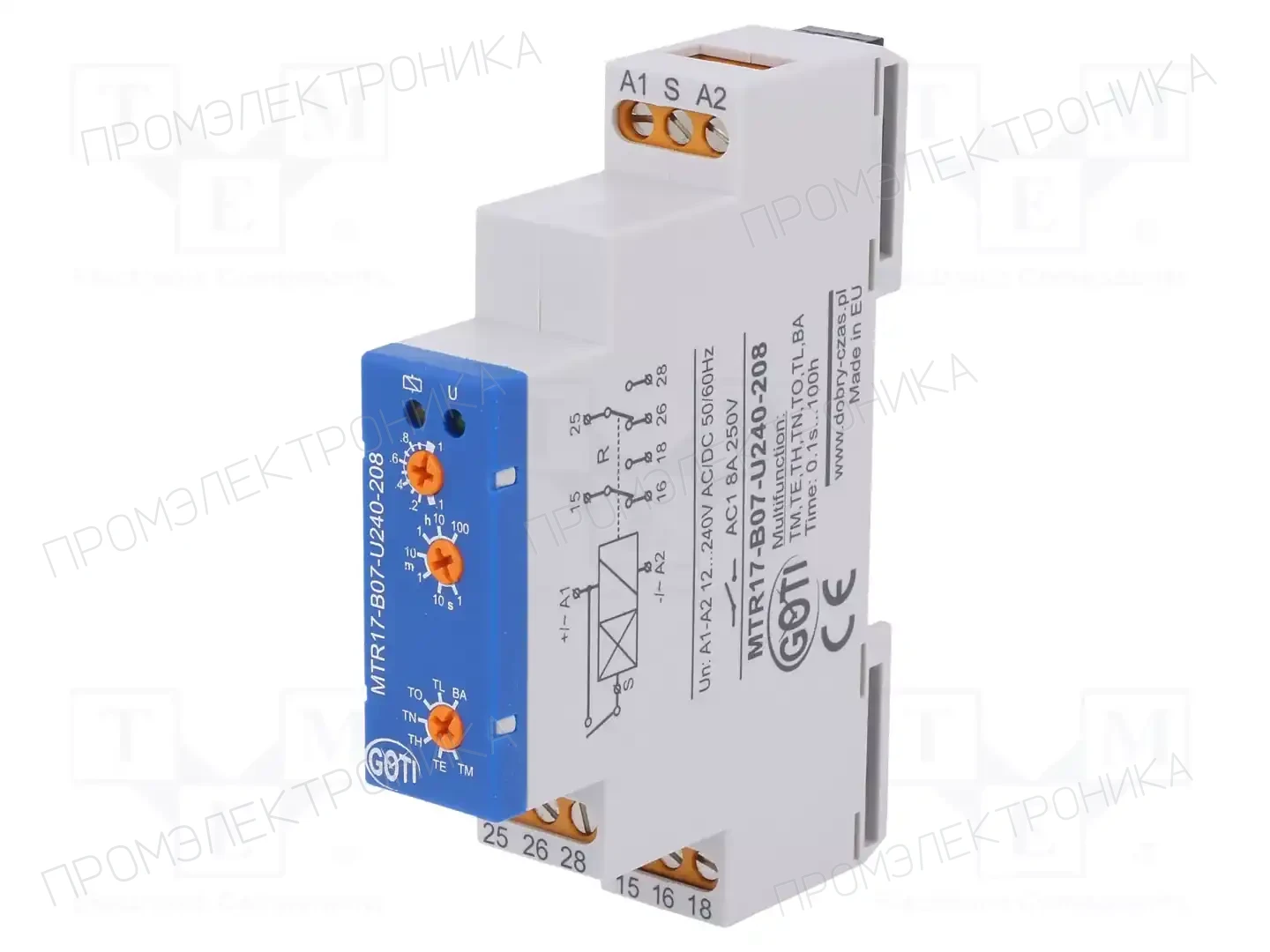 DOBRY CZAS MTR17-B07-U240-208 — Временные аналоговые реле