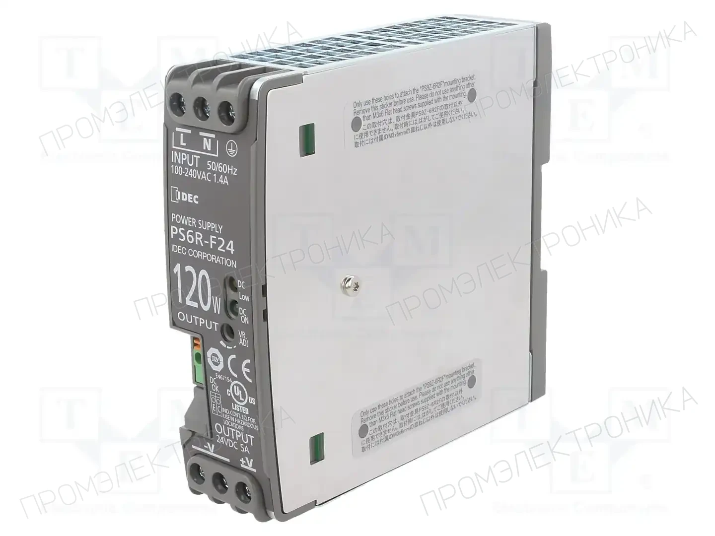 IDEC PS6R-F24 — Блоки питания на DIN-рейку