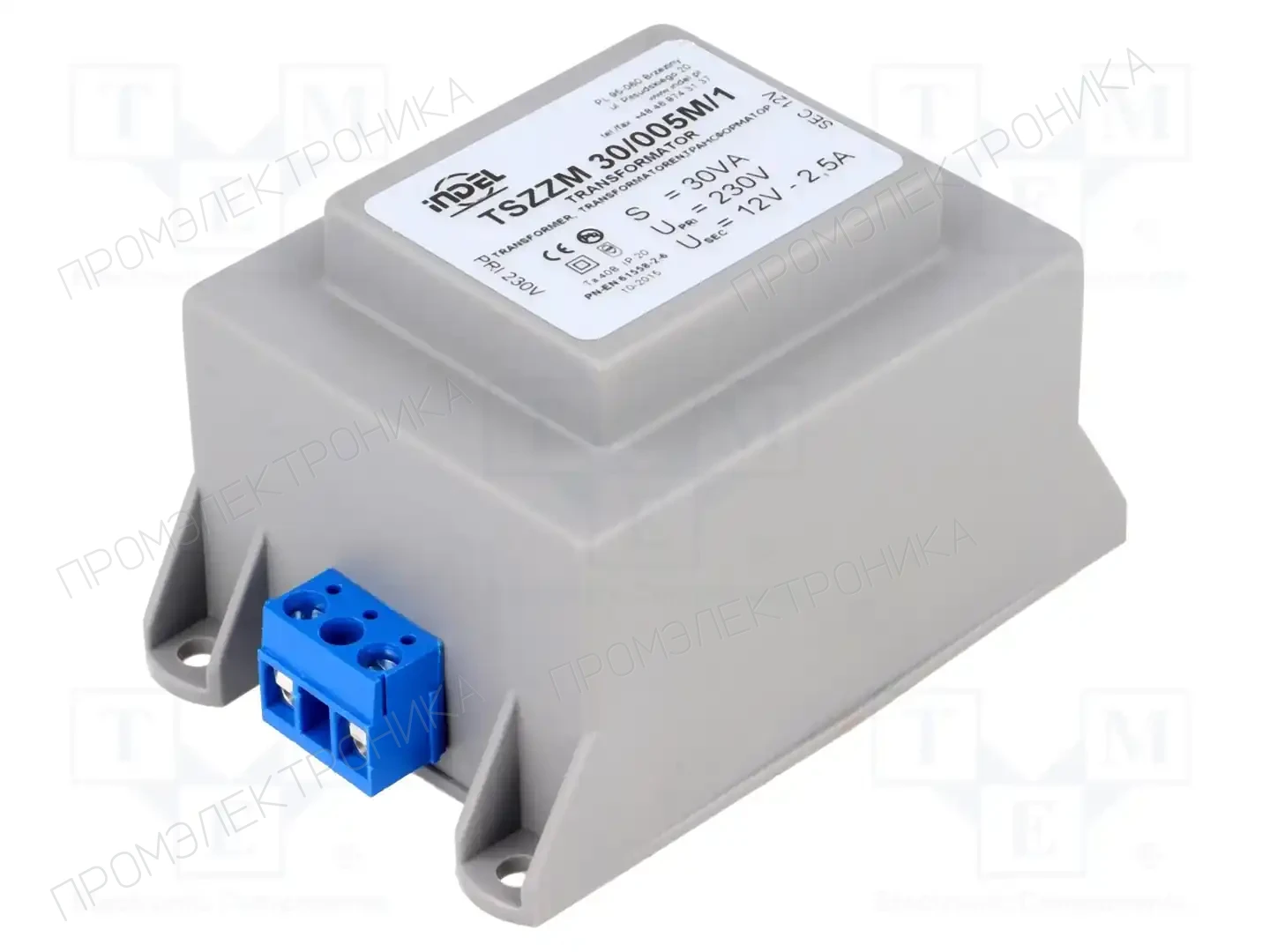 INDEL TSZZM 30/005M/1 — Трансформаторы с креплением