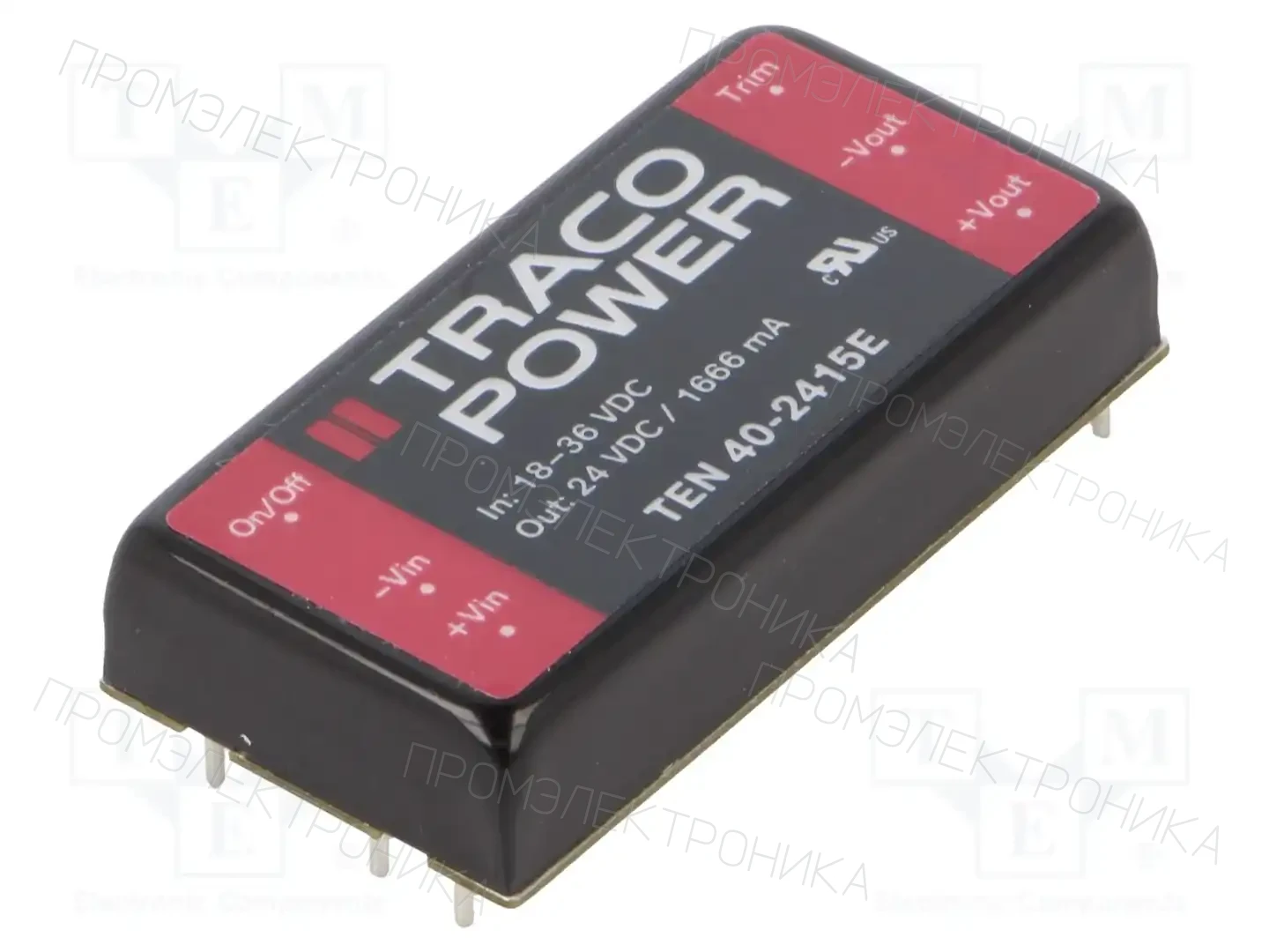 TRACO POWER TEN 40-2415E — Преобразователи DC/DC