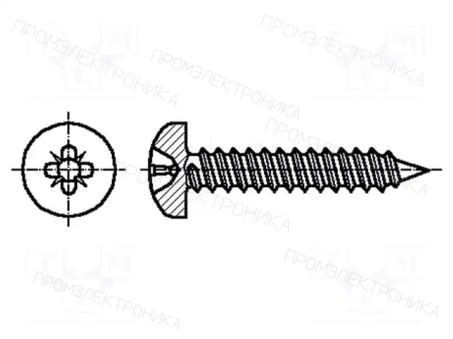 BOSSARD 3061533 — Шурупы
