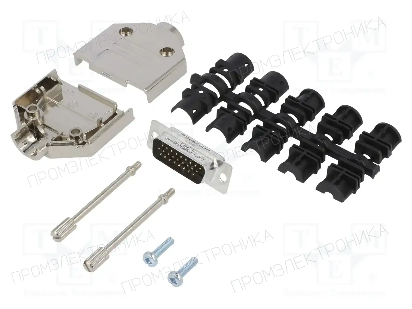 AMPHENOL COMMUNICATIONS SOLUTIONS L17DTPK-M-15+L717HDA26P — Комплектные штекеры D-Sub