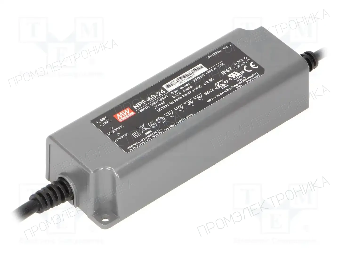 MEAN WELL NPF-60-24 — Блоки питания для LED