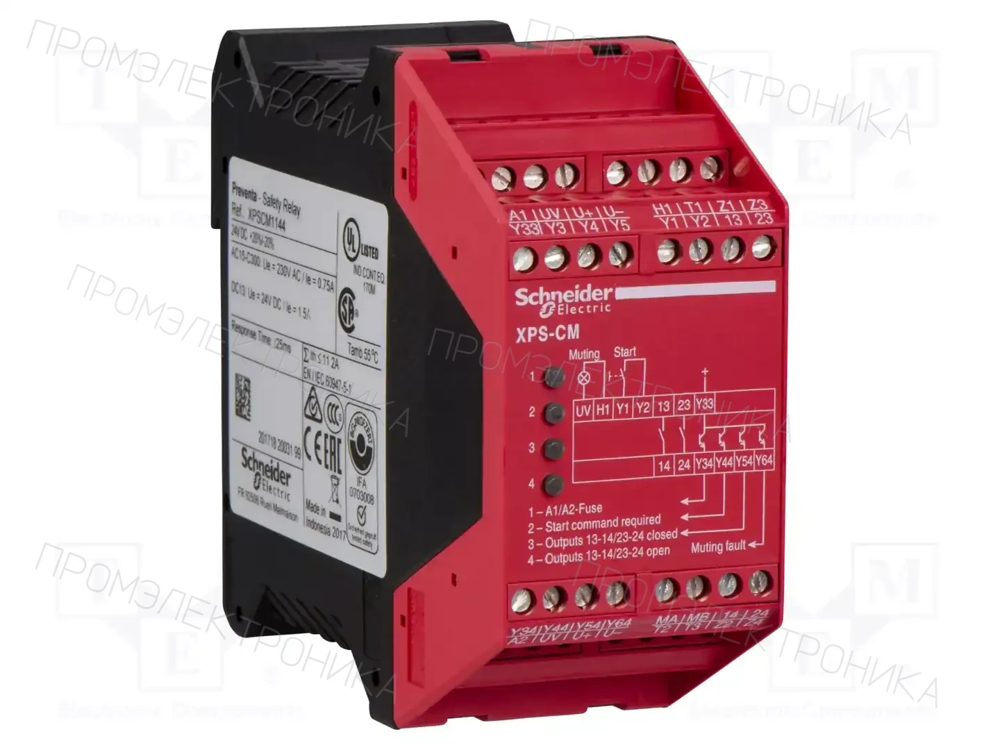 SCHNEIDER ELECTRIC XPSCM1144 — Выключат. безопасности - мод. управления