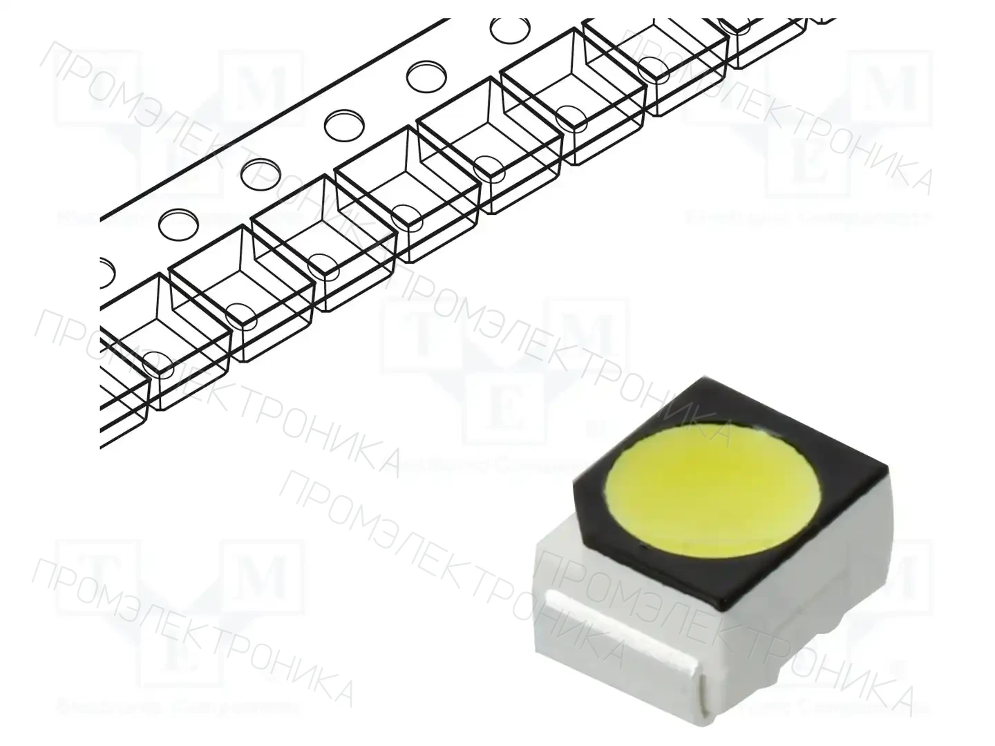REFOND RF-65RA30BS-ED-E-YS — Светодиоды SMD белые