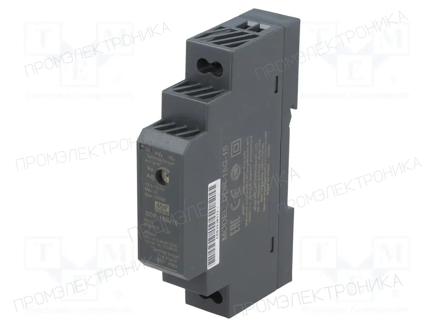 MEAN WELL DDR-15G-15 — Преобразователи DC/DC