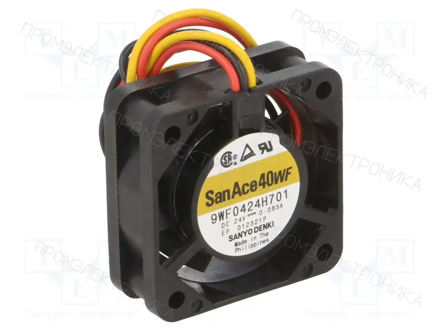 SANYO DENKI 9WF0424H701 — Вентиляторы DC 24V