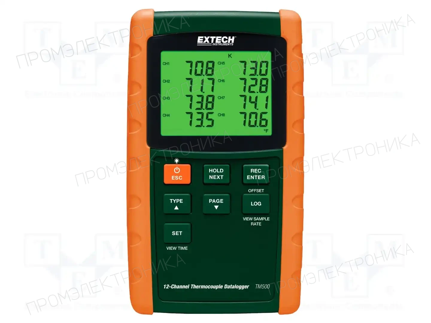 EXTECH TM500 — Регистраторы температуры и влажности
