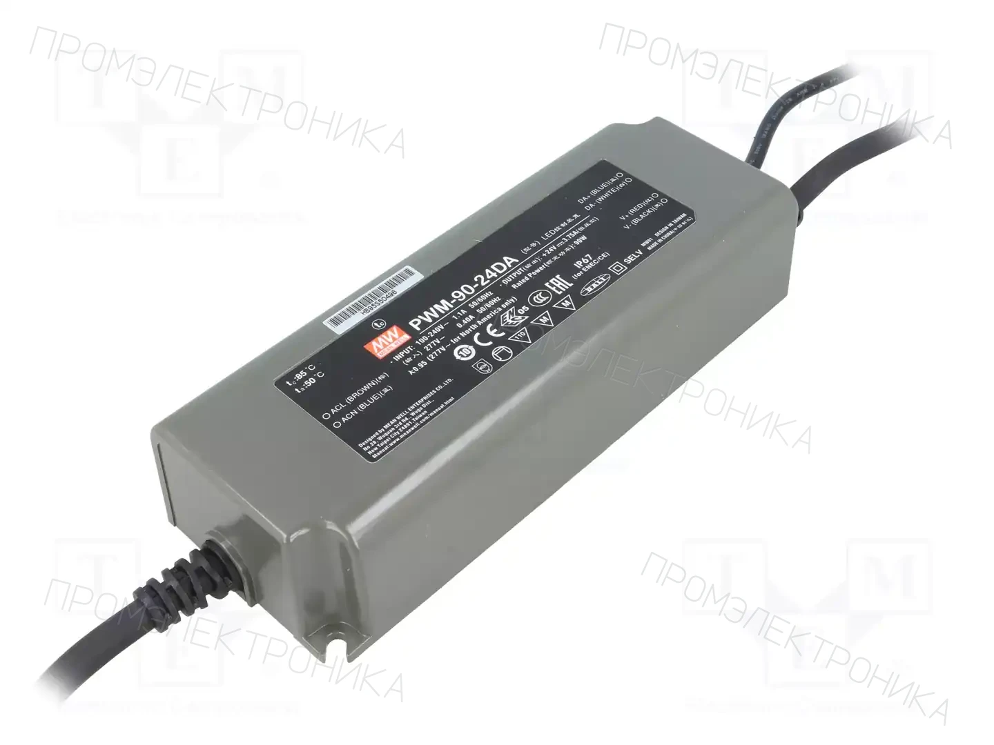 MEAN WELL PWM-90-24DA — Блоки питания для LED