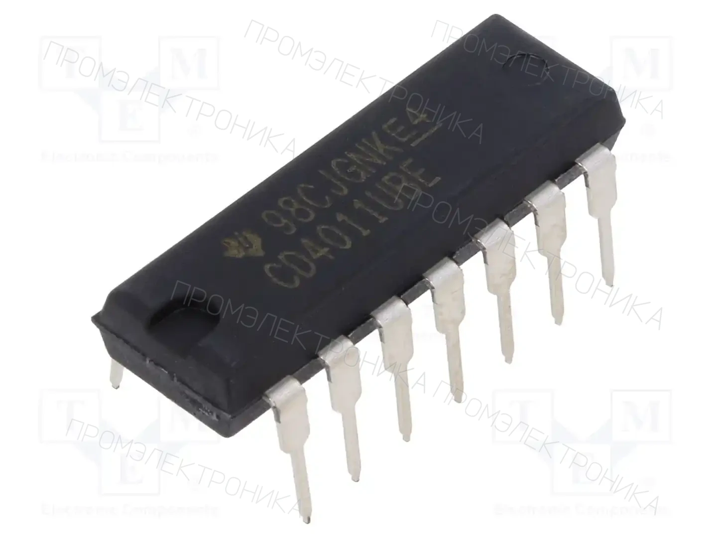 Texas Instruments CD4011UBE — Ворота, инверторы