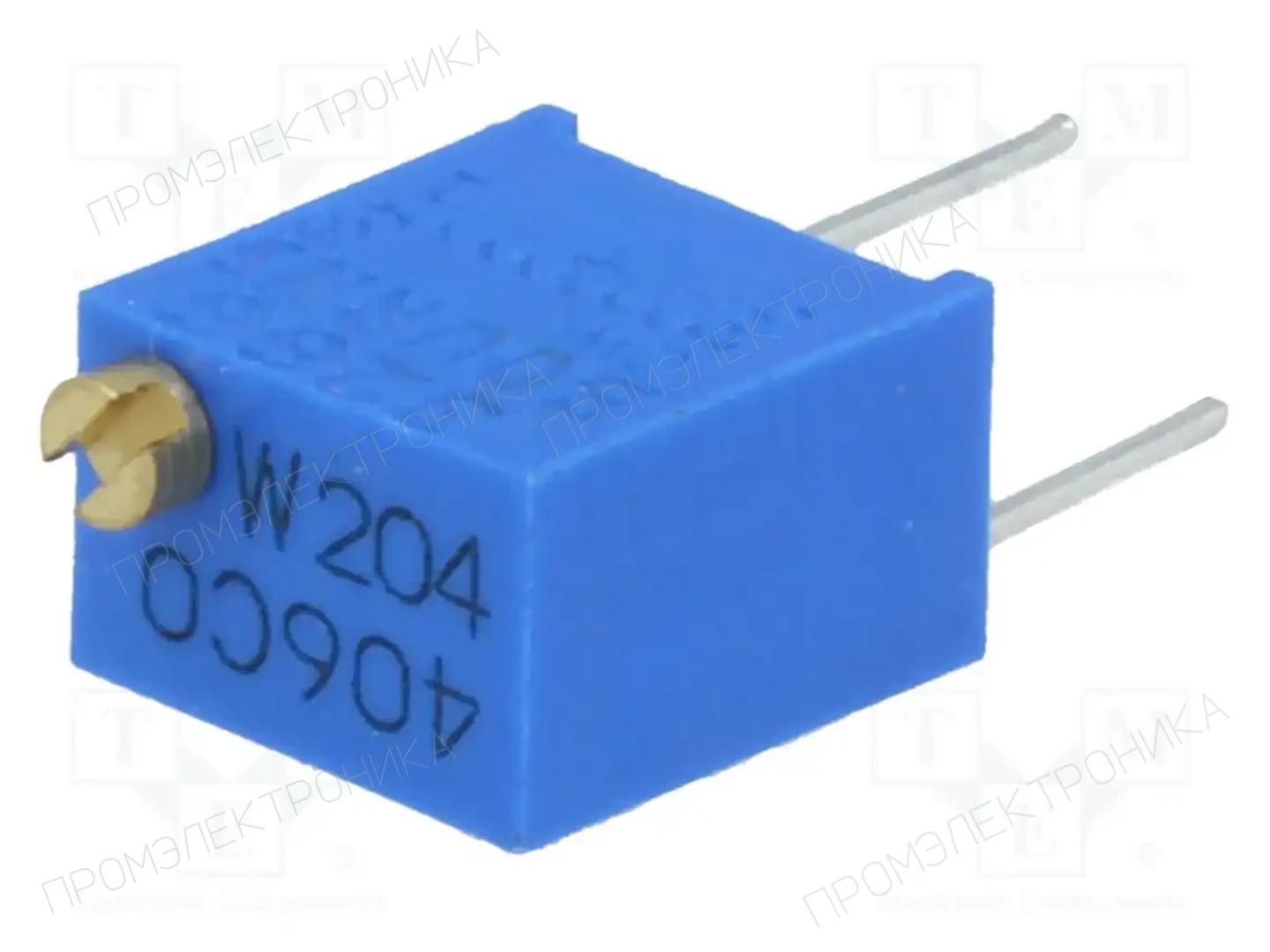 BOURNS 3266W-1-204LF — Потенциометры THT многооборотные 1/4 дм