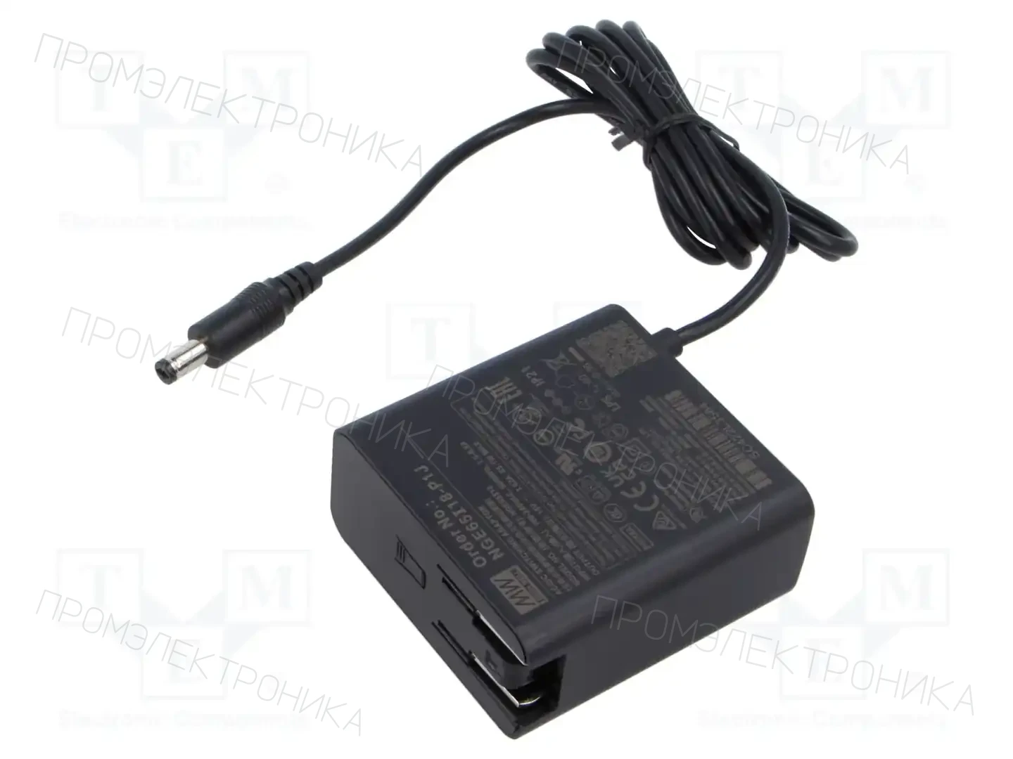 MEAN WELL NGE65I18-P1J — Штекерные блоки питания