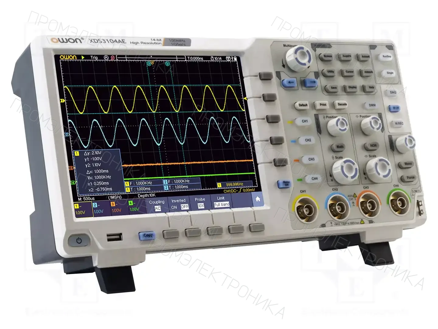 OWON XDS3104AE/B — Осциллоскопы цифровые
