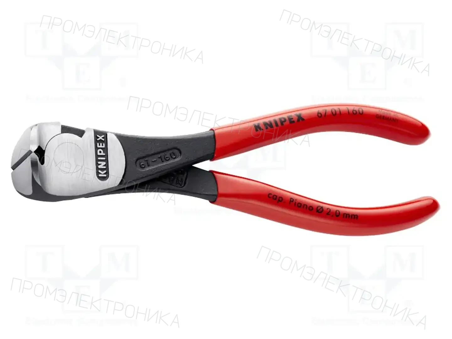 KNIPEX 67 01 160 — Клещи-кусачки для резки