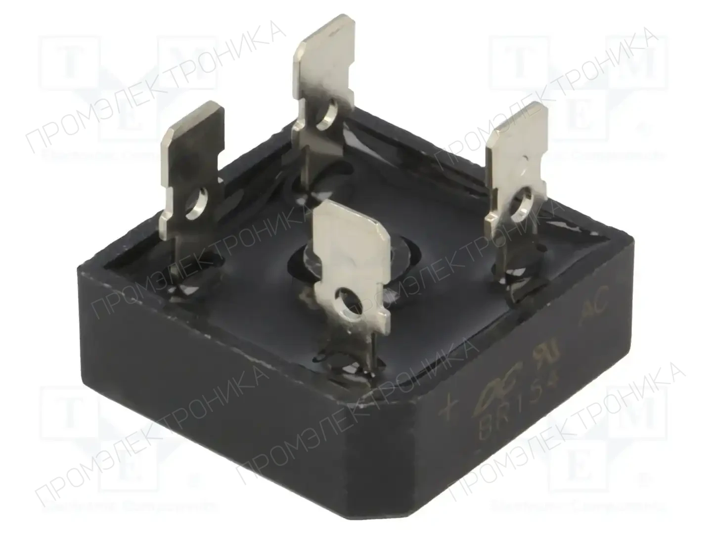 DC COMPONENTS BR154 — Однофазные мосты диодные квадратные