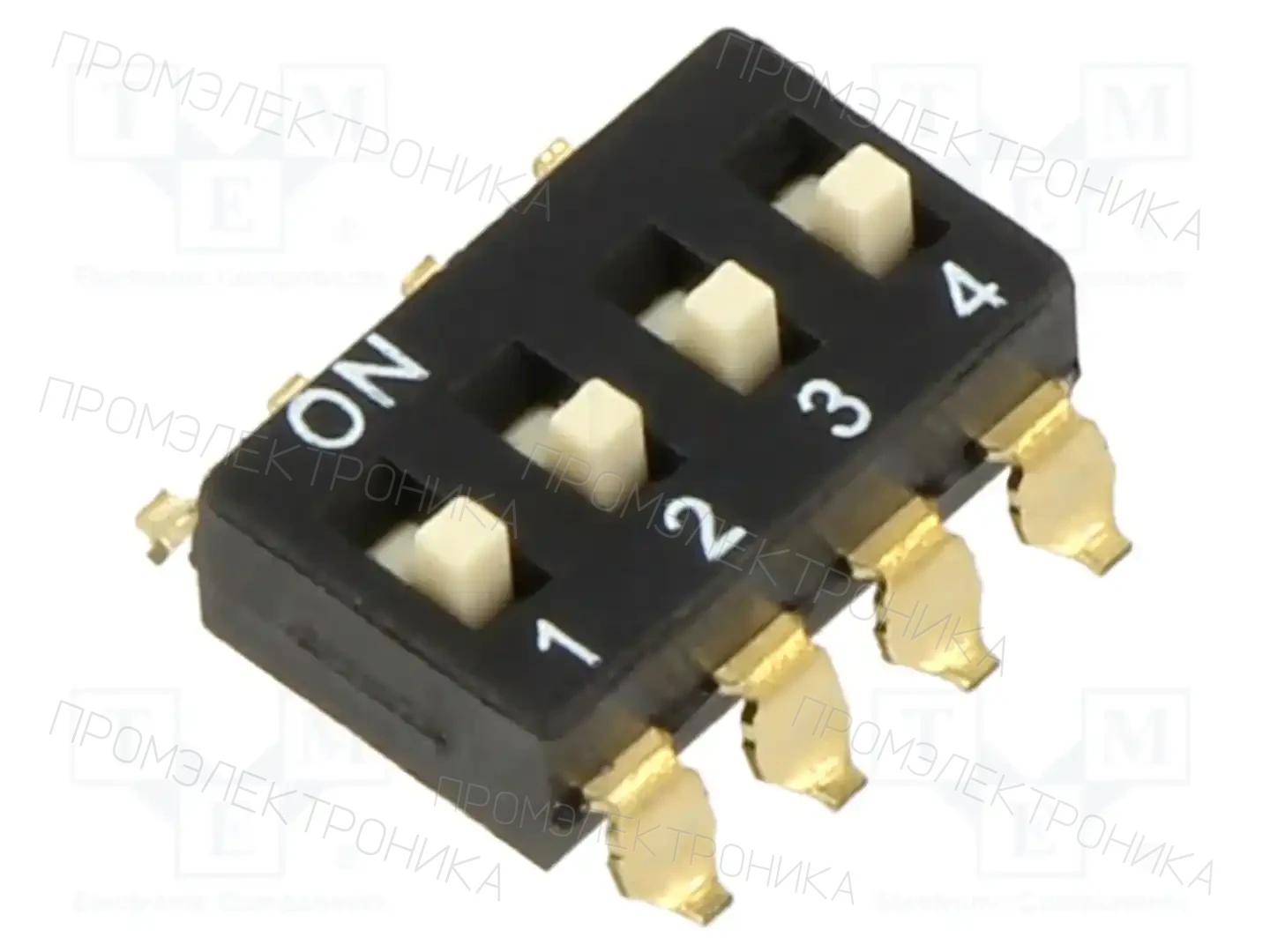 ONPOW BIS04E — Переключатели типа Dip-Switch