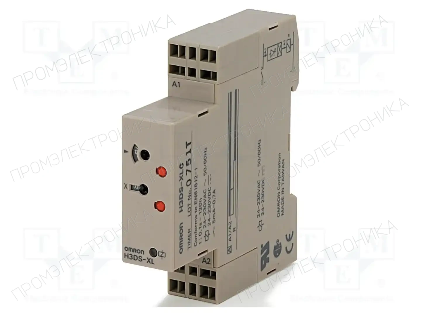 OMRON H3DS-XLC — Временные аналоговые реле