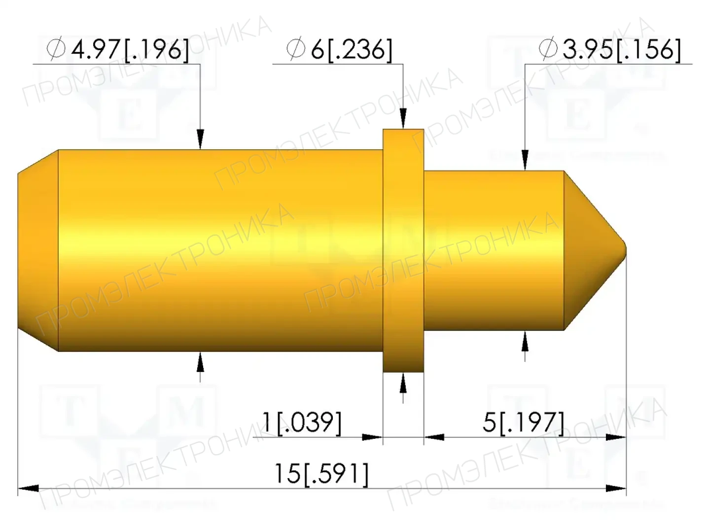 INGUN GKS-365 113 400 A 0601 S — Измерительные щупы