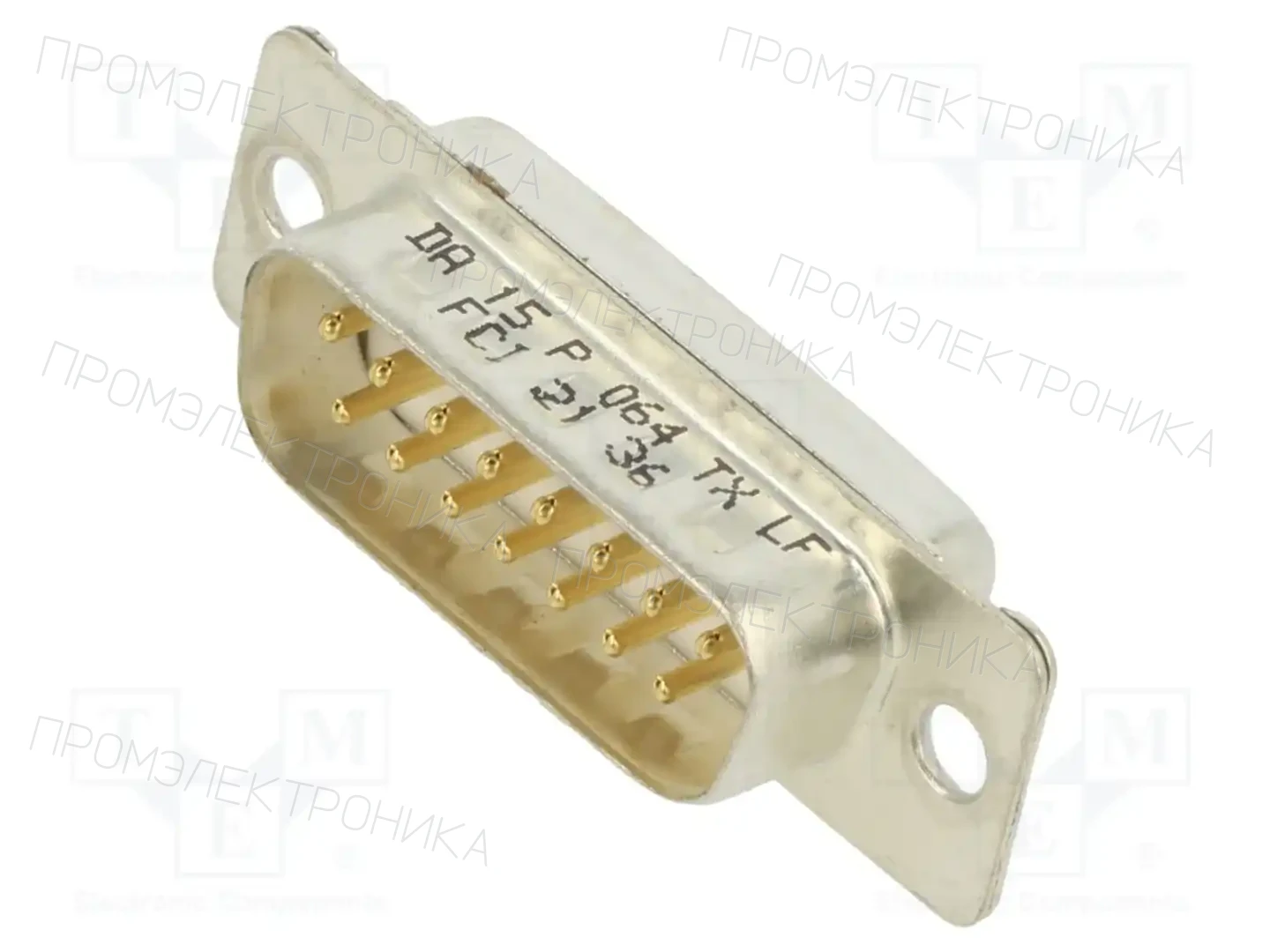 AMPHENOL COMMUNICATIONS SOLUTIONS DA15P064TXLF — Комплектные штекеры D-Sub