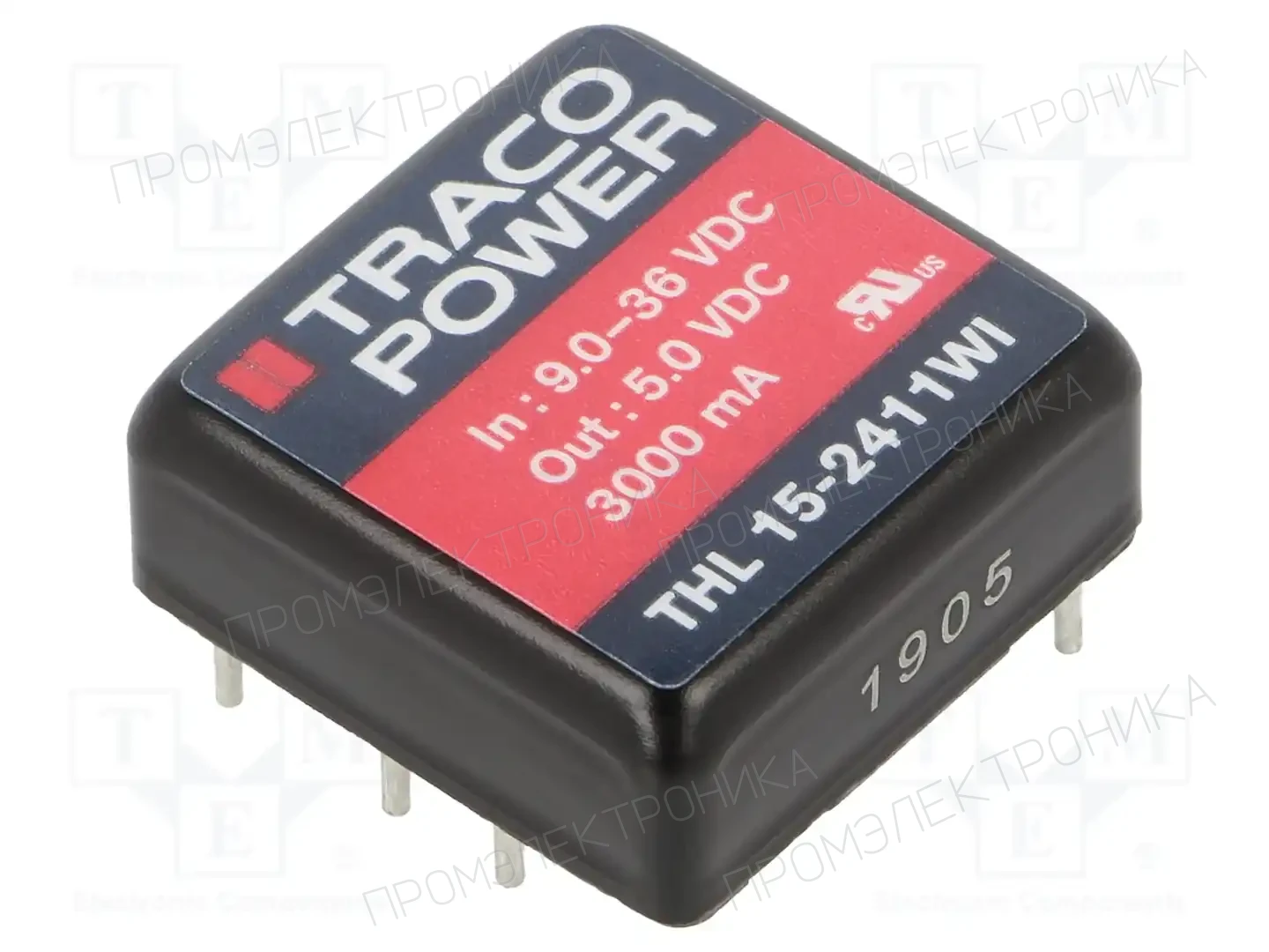 TRACO POWER THL 15-2411WI — Преобразователи DC/DC