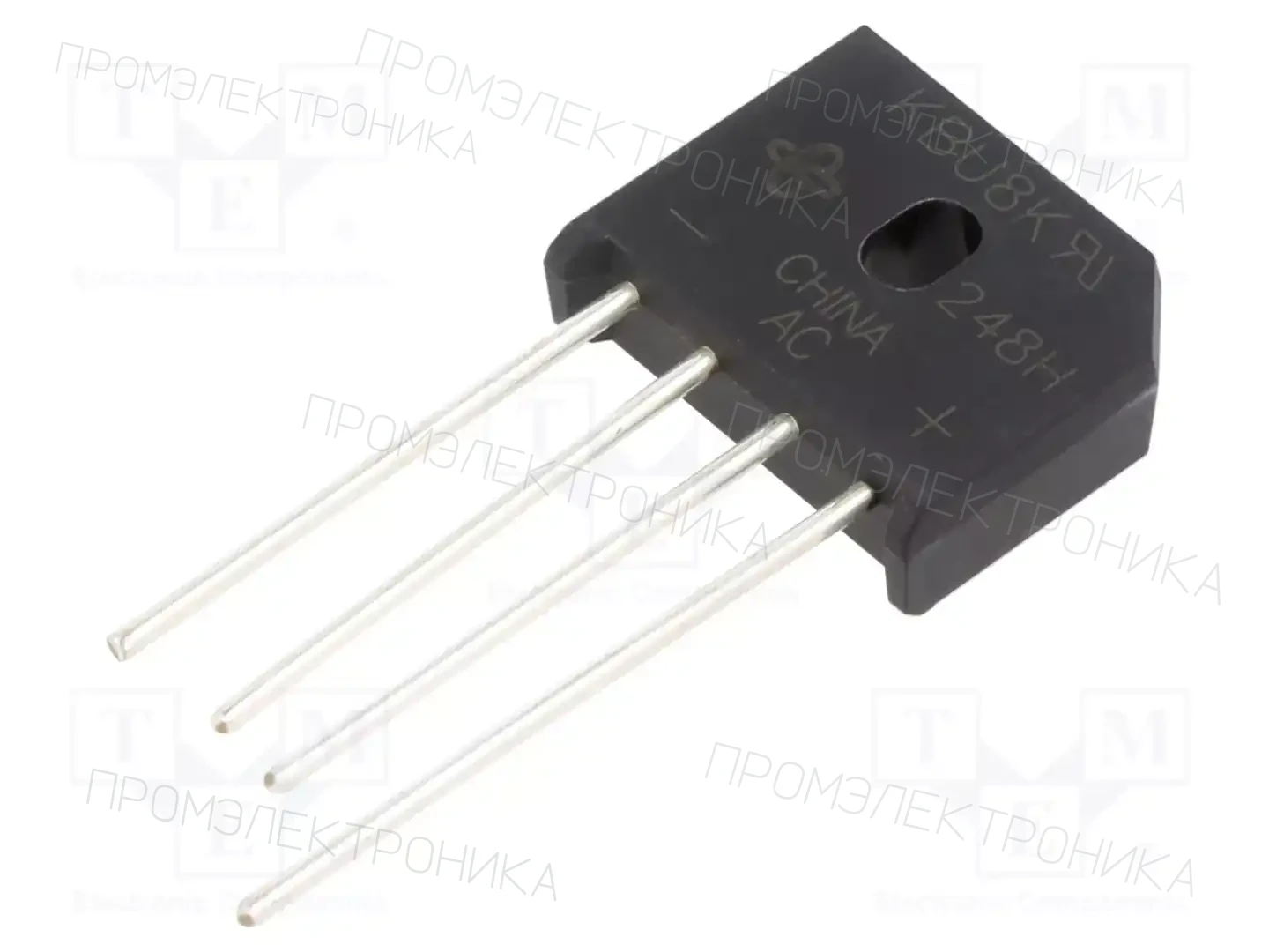 VISHAY KBU8K-E4/51 — Однофазные мосты диодные плоские