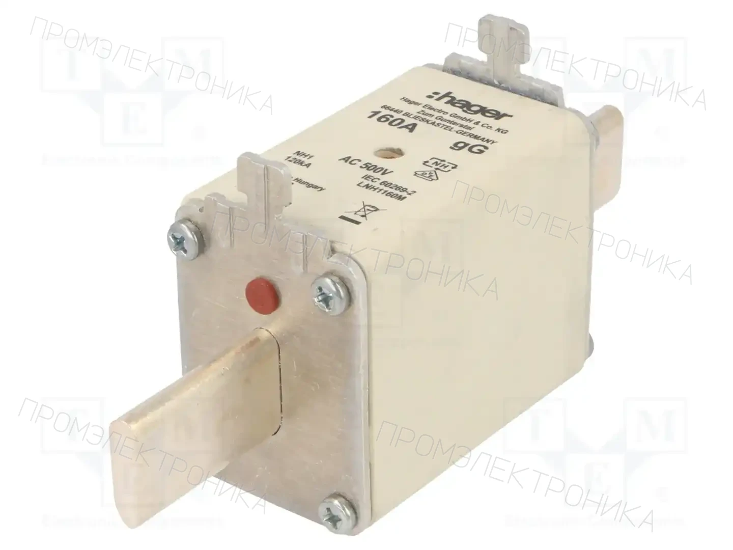 HAGER LNH1160M — Предохранители NH