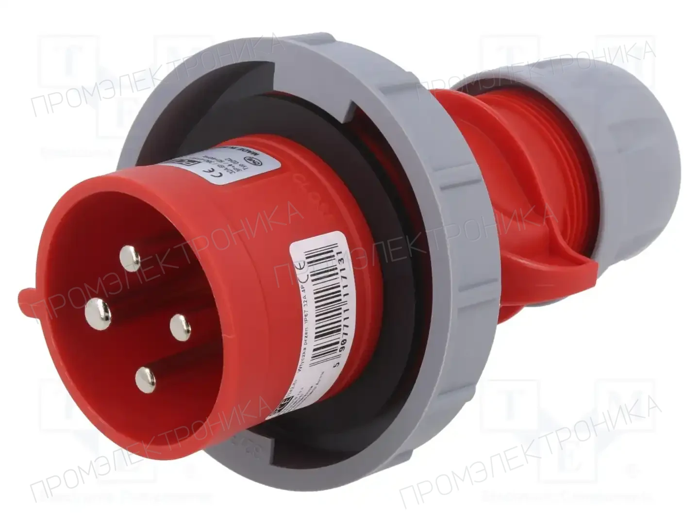 PCE 0242-6V — Многофазные разъемы IEC 60309