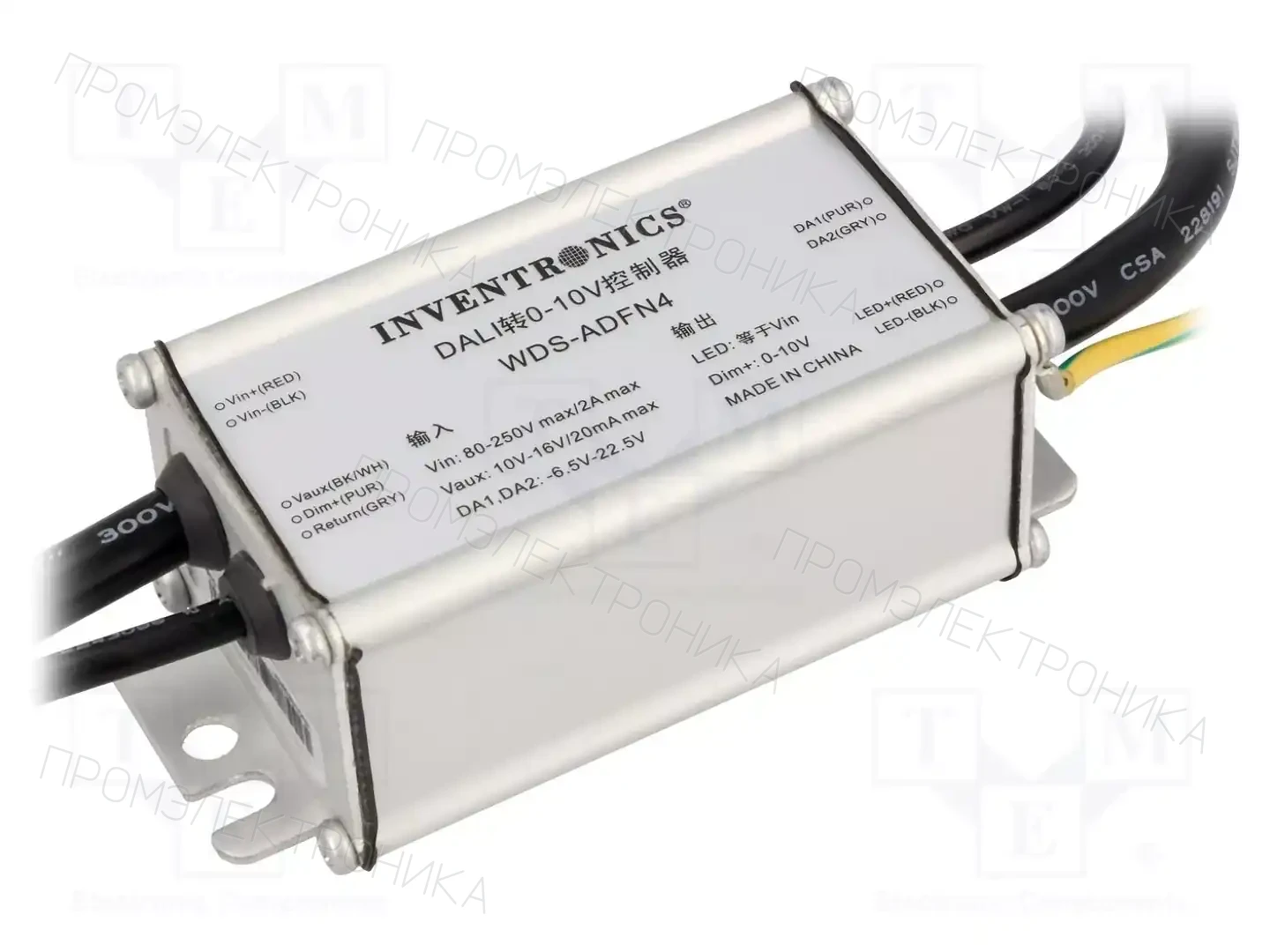 INVENTRONICS WDS-ADFN4 — Блоки питания для LED