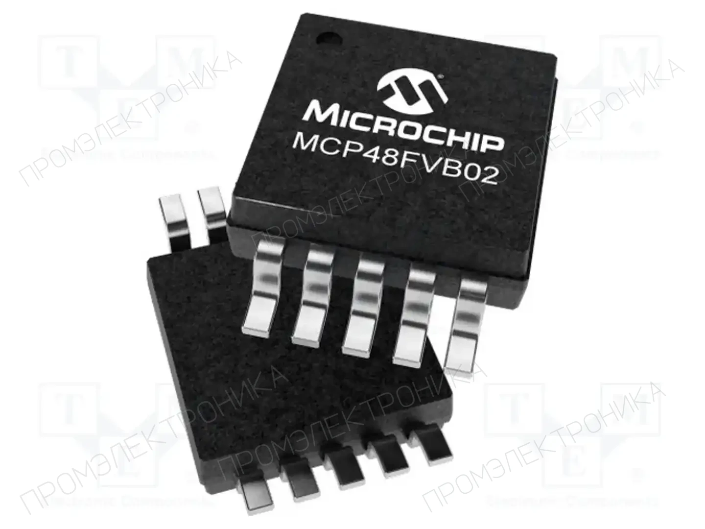 Microchip Technology MCP48FVB02-E/UN — Преобразователи D/A - микросхемы