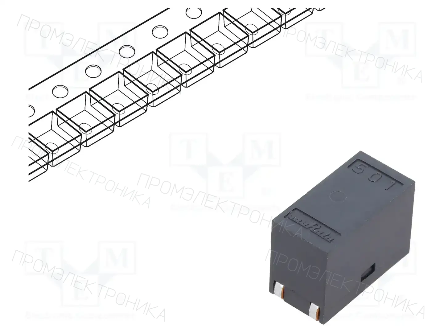 MURATA PLT10HH501100PNL — Противопомеховые фильтры SMD