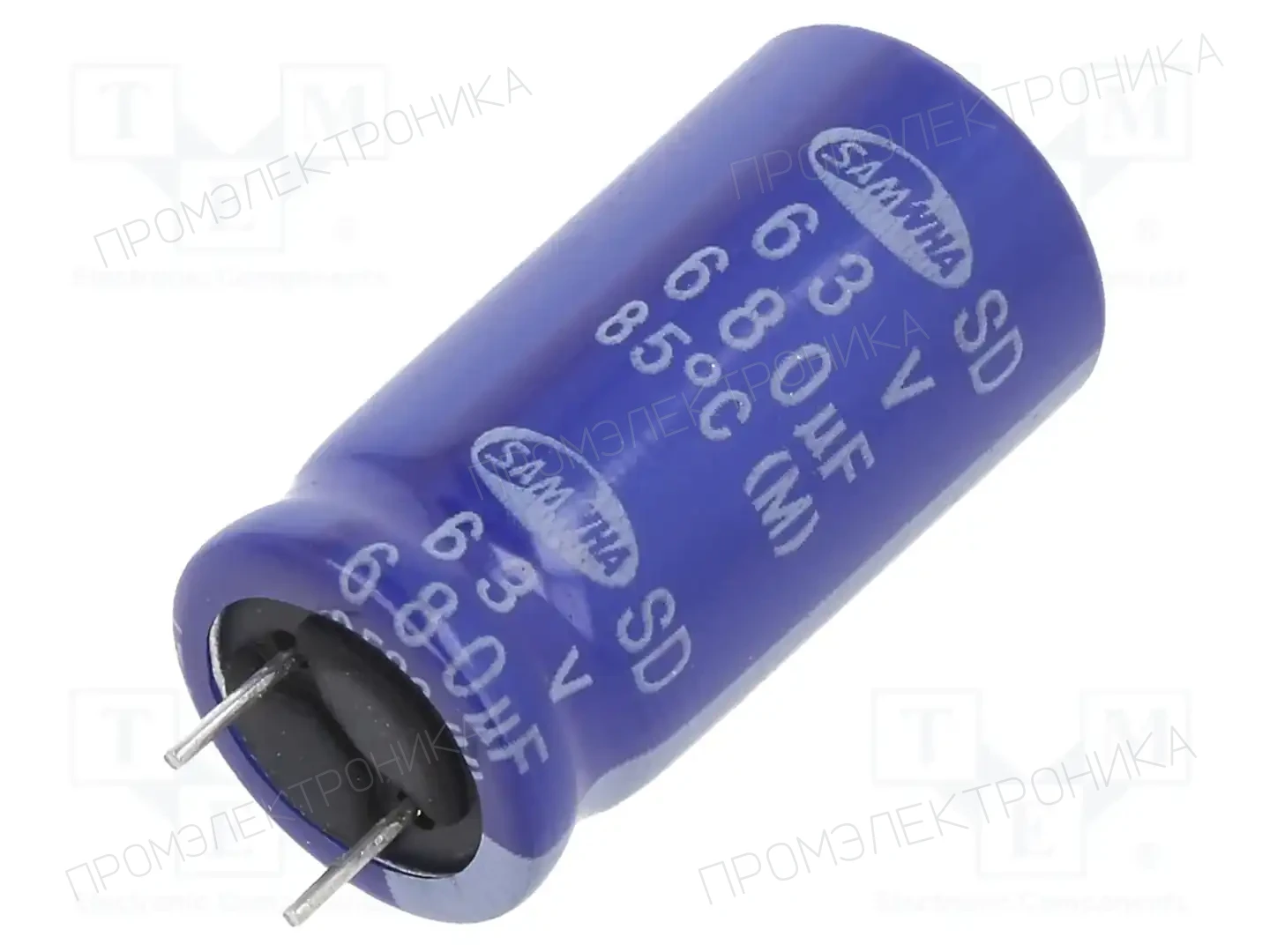 SAMWHA SD1J687M12025CB — Конденсаторы электролитические THT