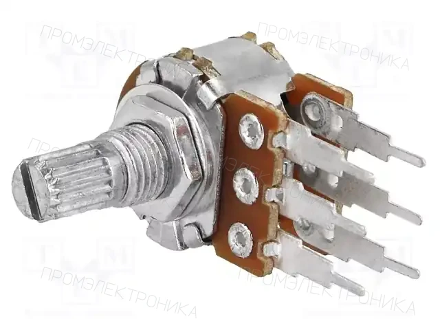 SR PASSIVES R16148-1B-3-A2K2 — Потенциометры однооборотные угольные
