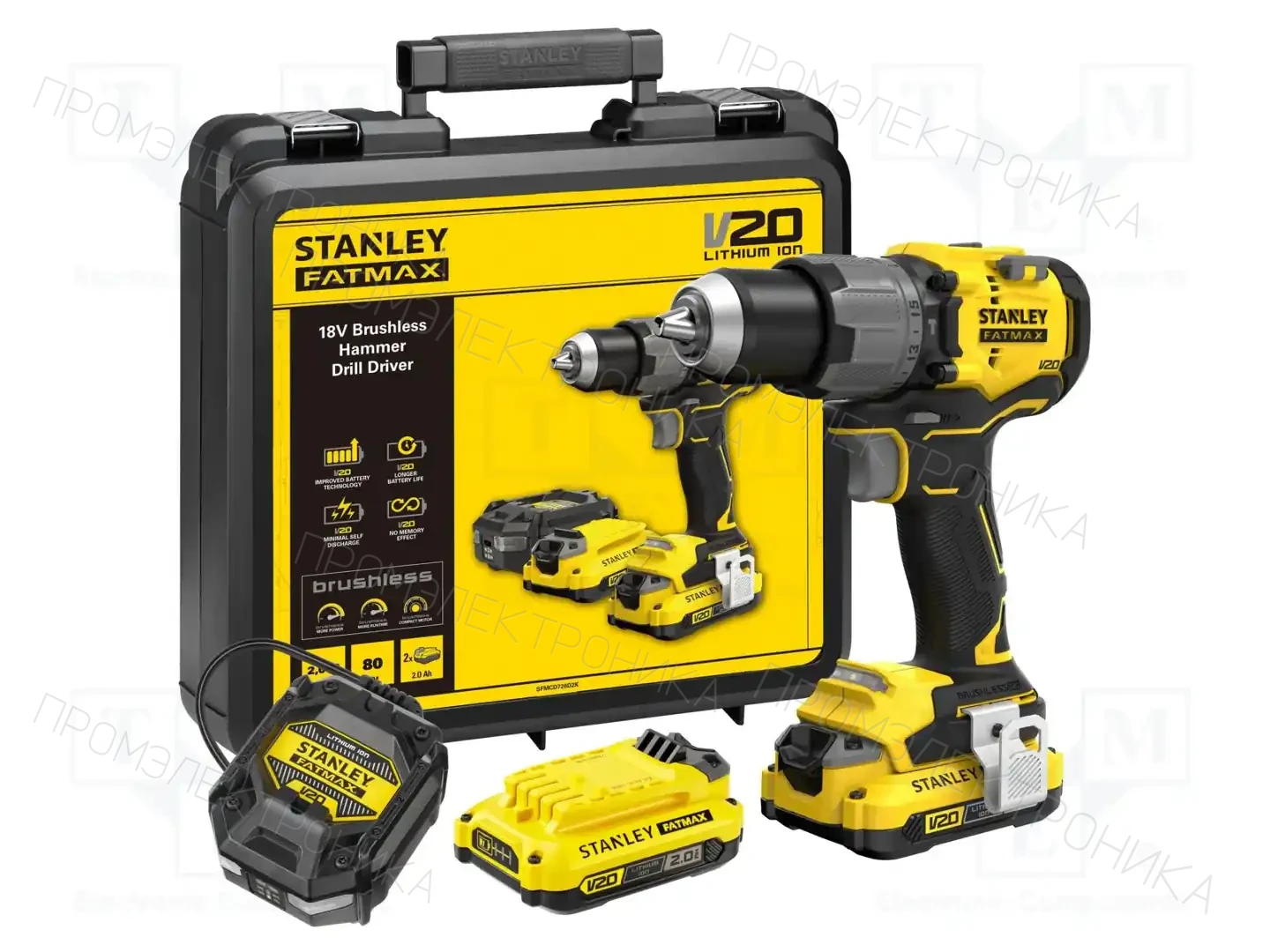 STANLEY SFMCD726D2K-QW — Аккумуляторные электроинструменты