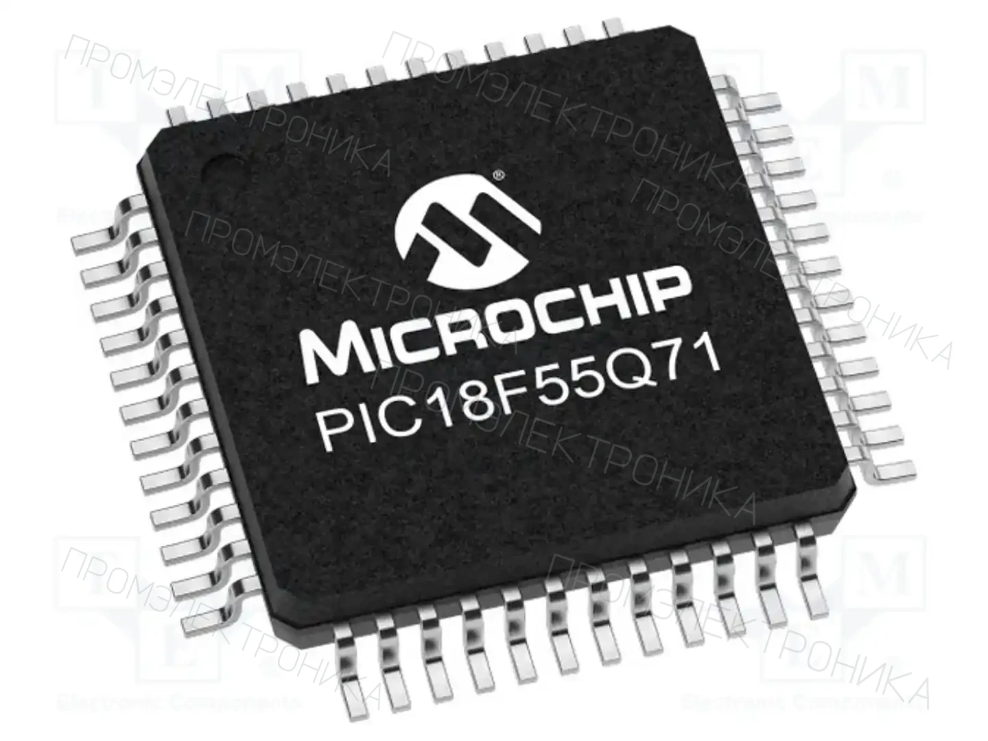 Microchip Technology PIC18F55Q71-E/PT — Линейка PIC 8-bit