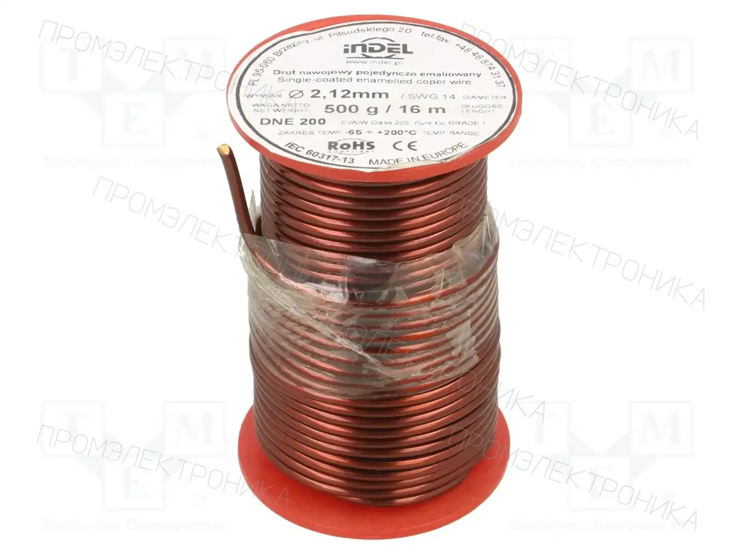 INDEL DNE2,1-500G — Проволока обмоточная