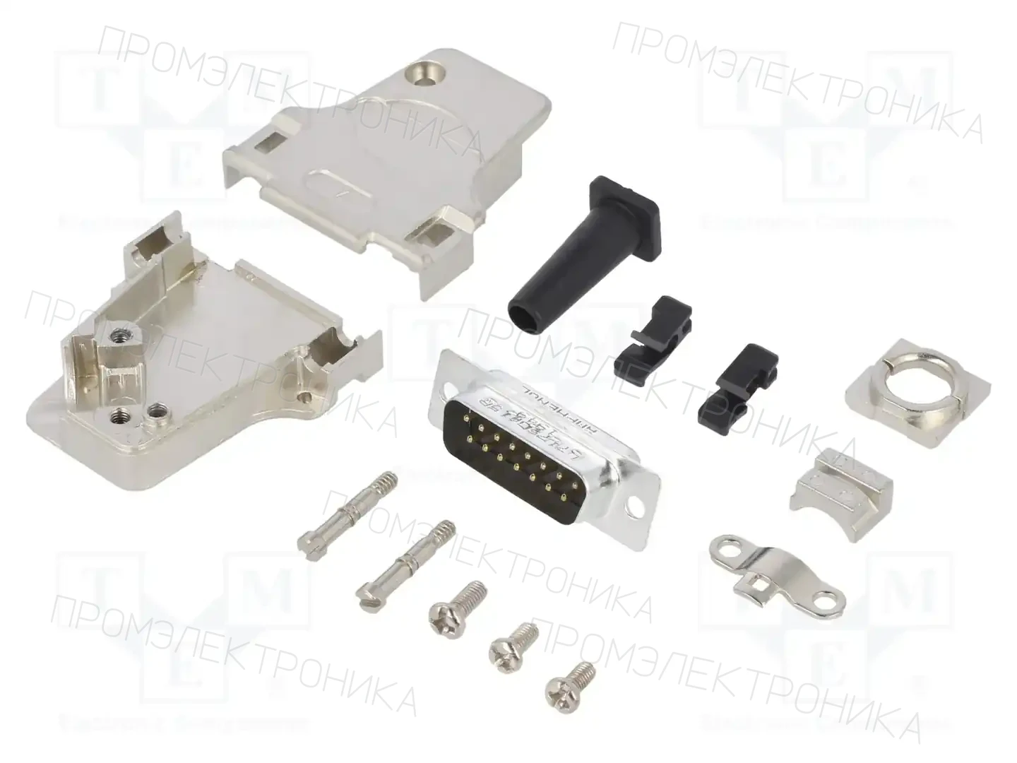 AMPHENOL COMMUNICATIONS SOLUTIONS L17D45ZF15-RG+L717SDA15P — Комплектные штекеры D-Sub