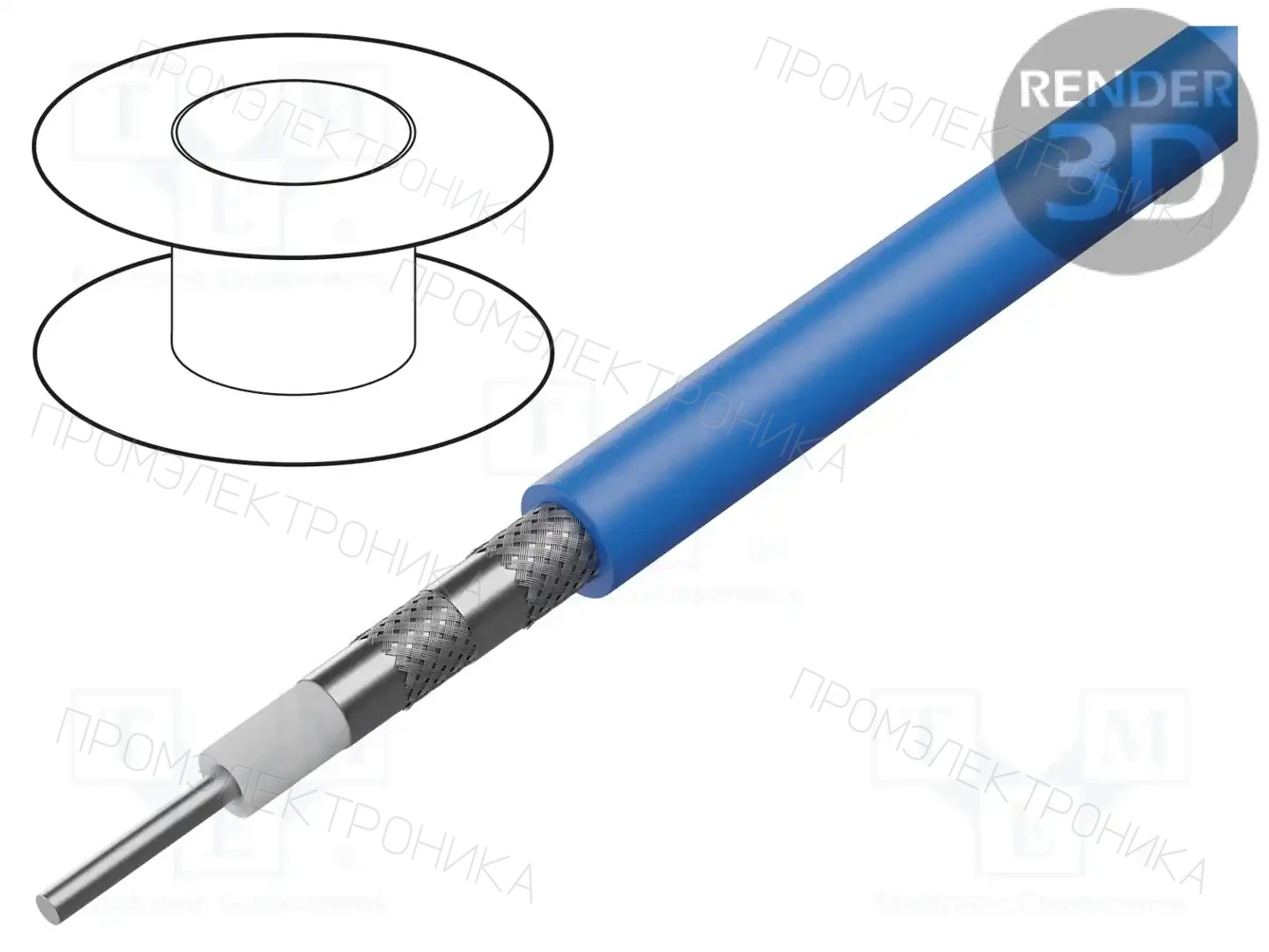 BELDEN 3092A X7E500 — Провода коаксиальные