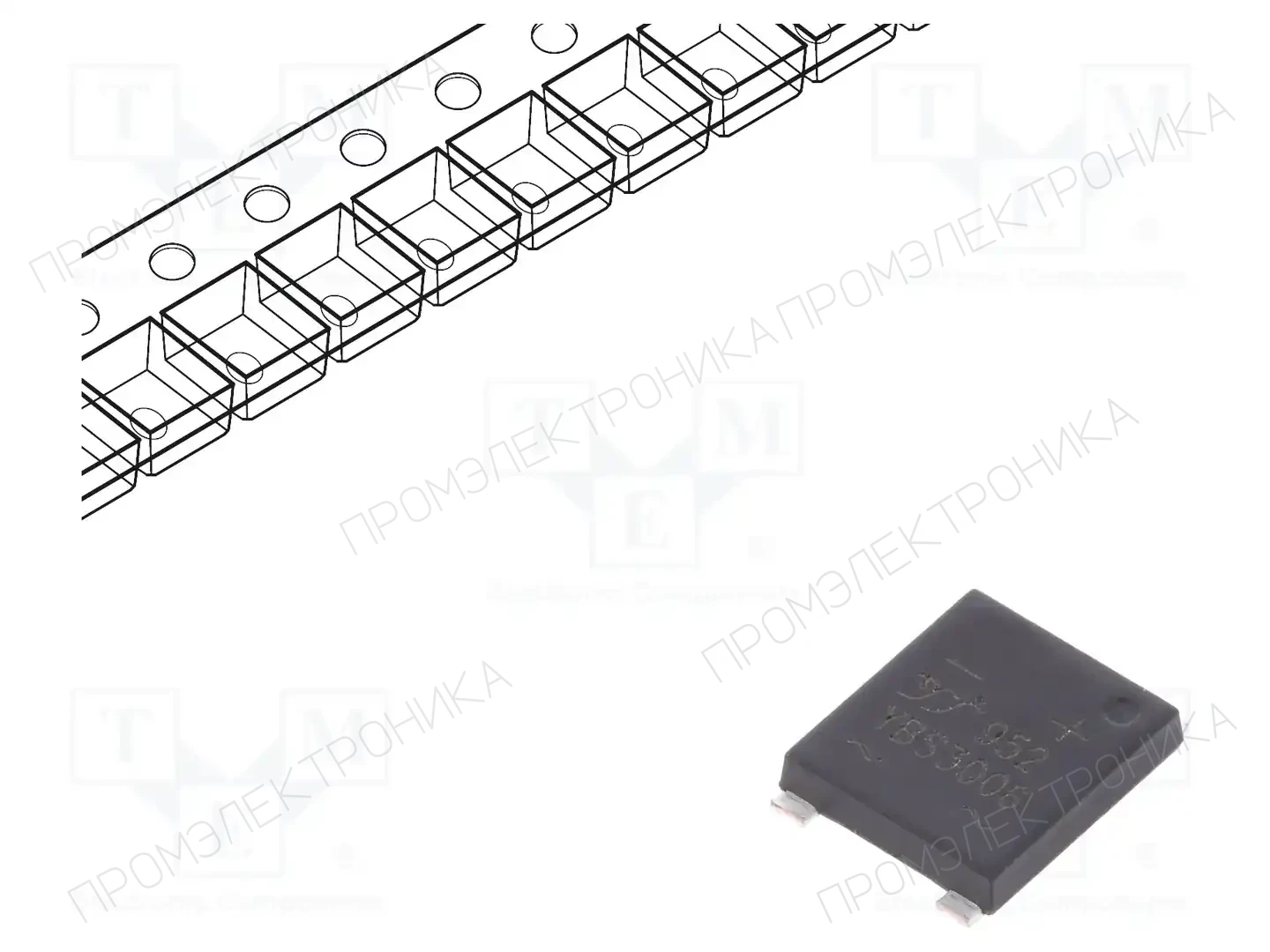 YANGJIE TECHNOLOGY YBS3006 — Однофазные мосты диодные SMD/THT
