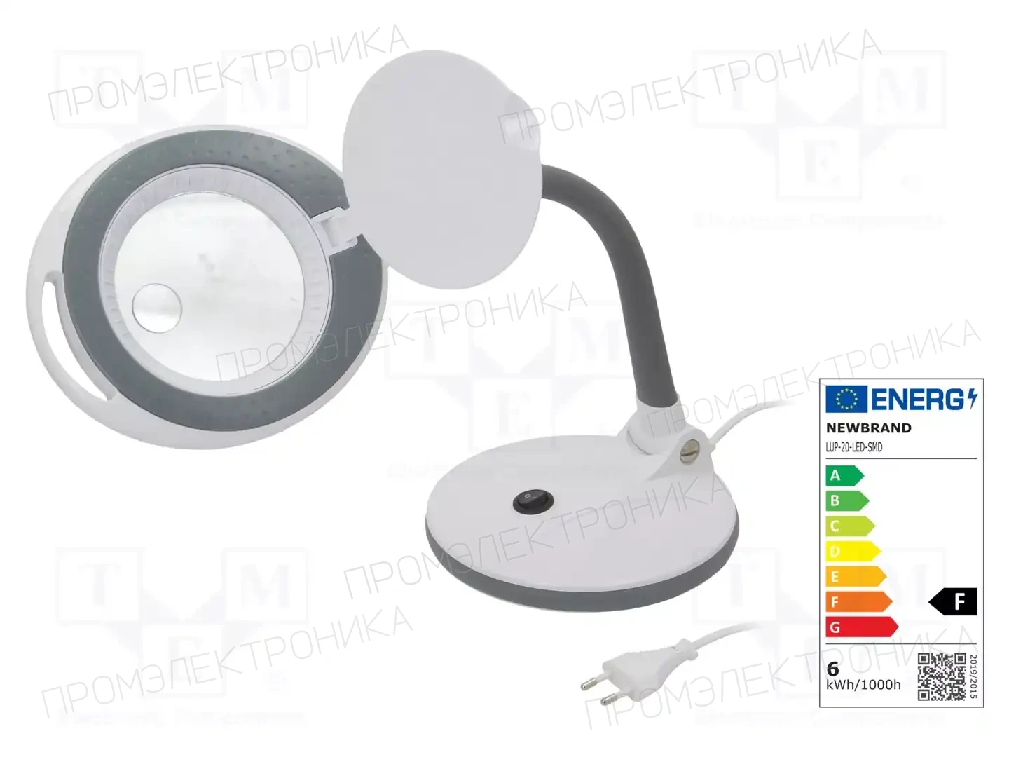 NEWBRAND LUP-20-LED-SMD — Настольные лупы с подсветкой