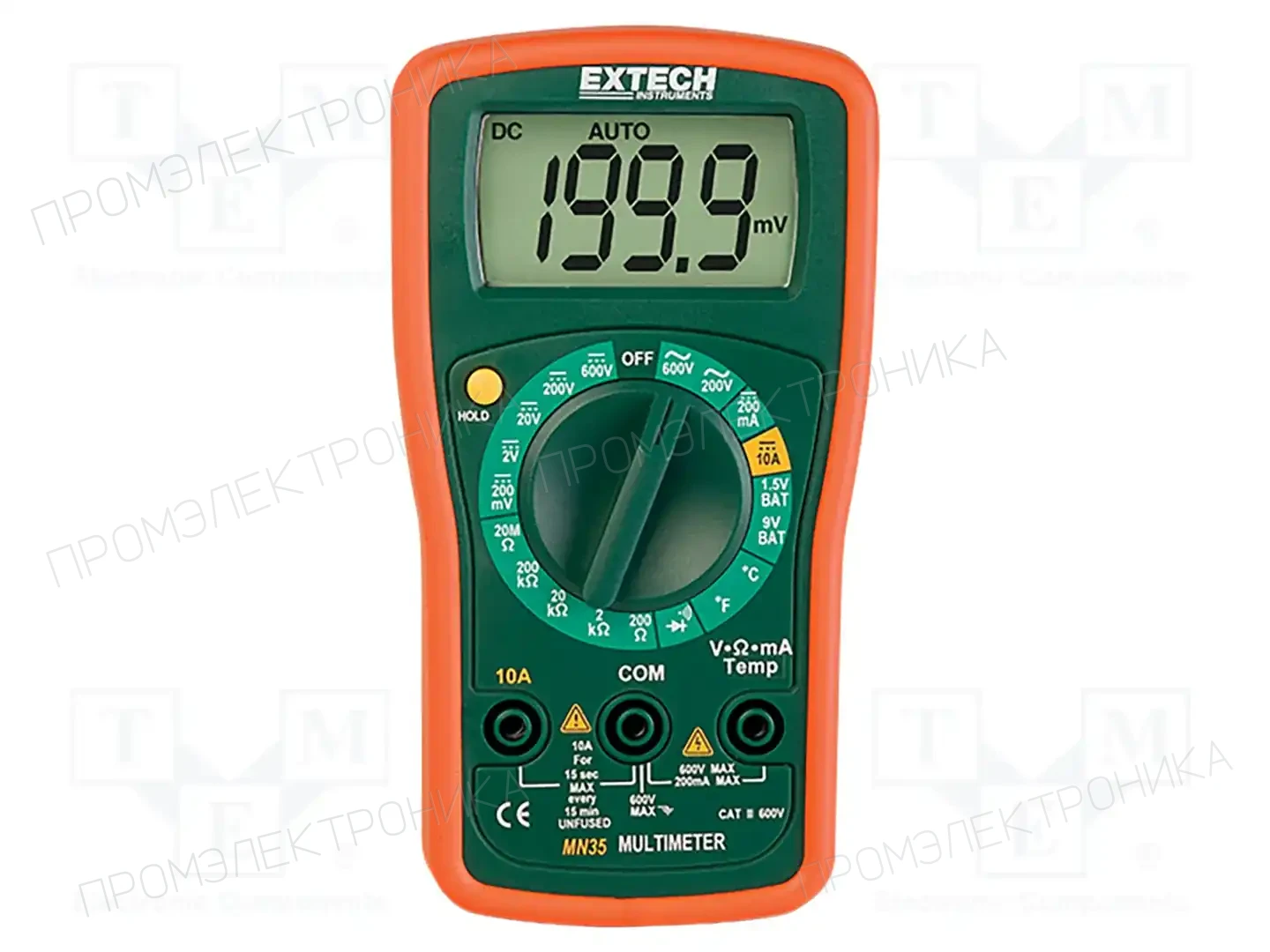 EXTECH MN35 — Мультиметры цифровые переносные