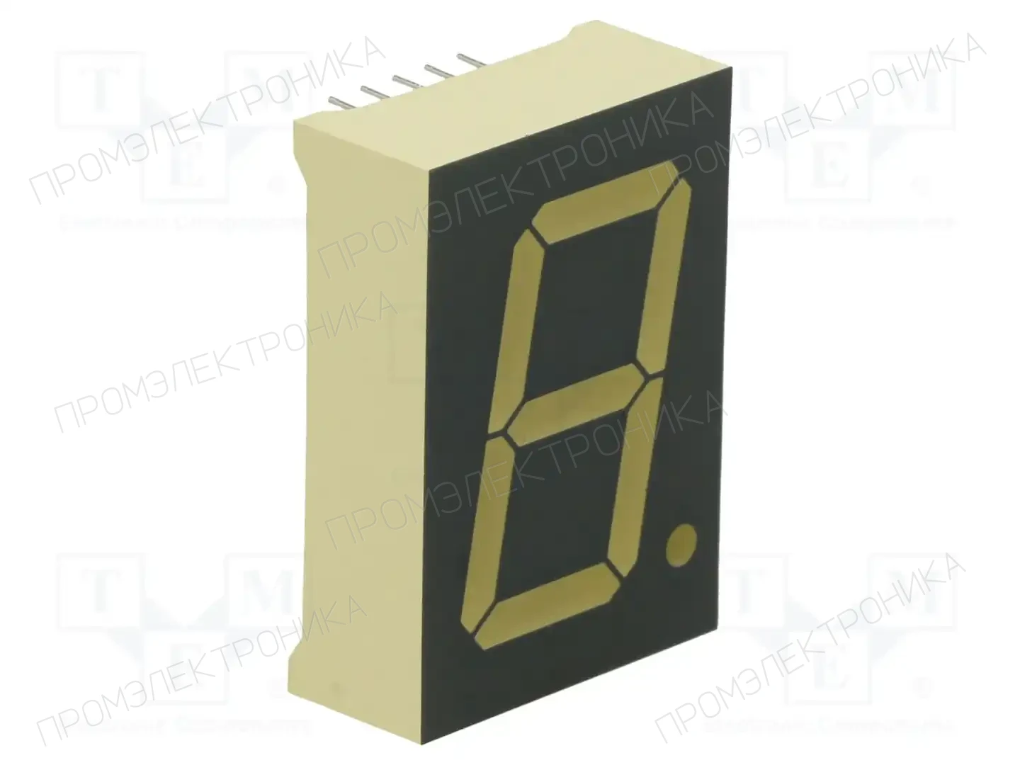 KINGBRIGHT ELECTRONIC SC10-21SURKWA — Светодиодные дисплеи 7-сегментные