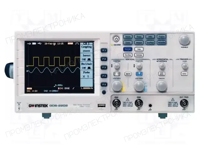 GW INSTEK GDS-2202A — Осциллоскопы цифровые