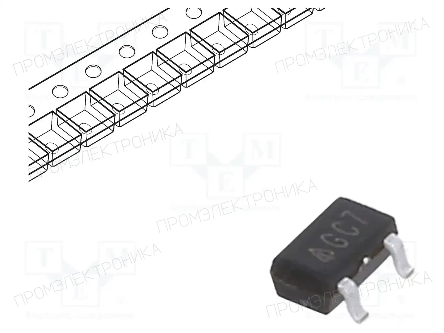 DIODES INCORPORATED AP2210N-4.0TRG1 — Стабилизаторы напряжения нерегулир. LDO