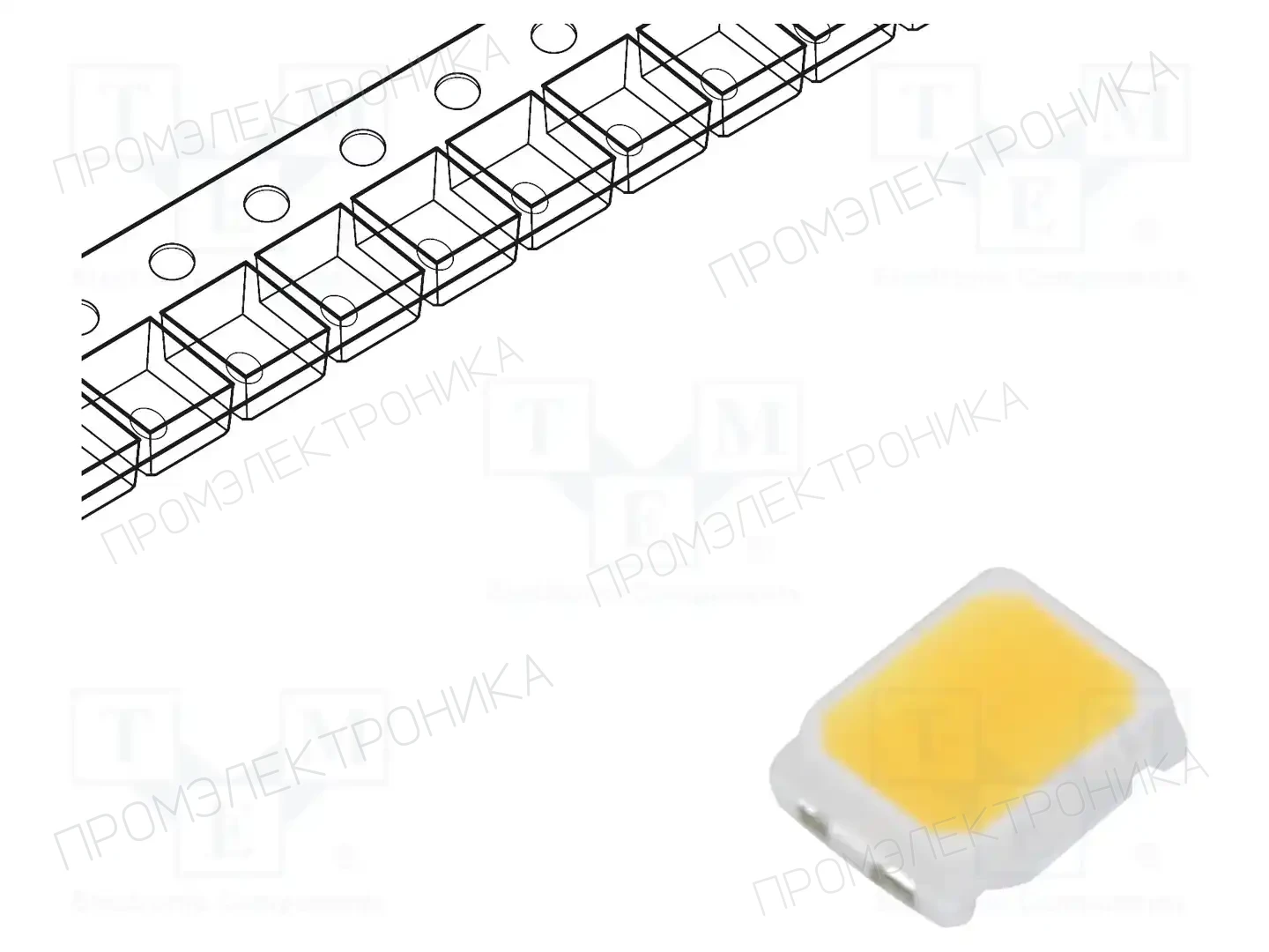 REFOND RF-K35TI16DS-EE-Y — Светодиоды SMD белые