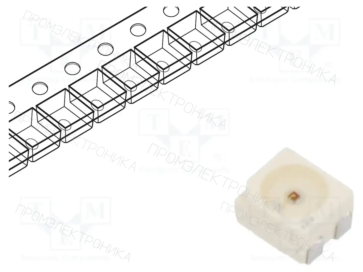 ams OSRAM LR E67F-ABCB-1-1 — Светодиоды SMD цветные