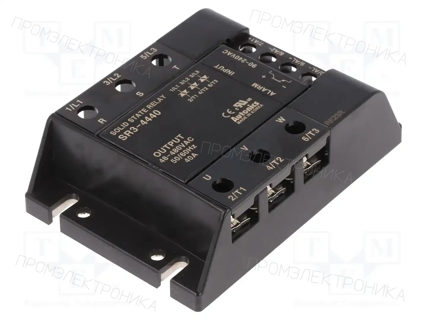 AUTONICS SR3-4440 — Реле SSR трехфазные