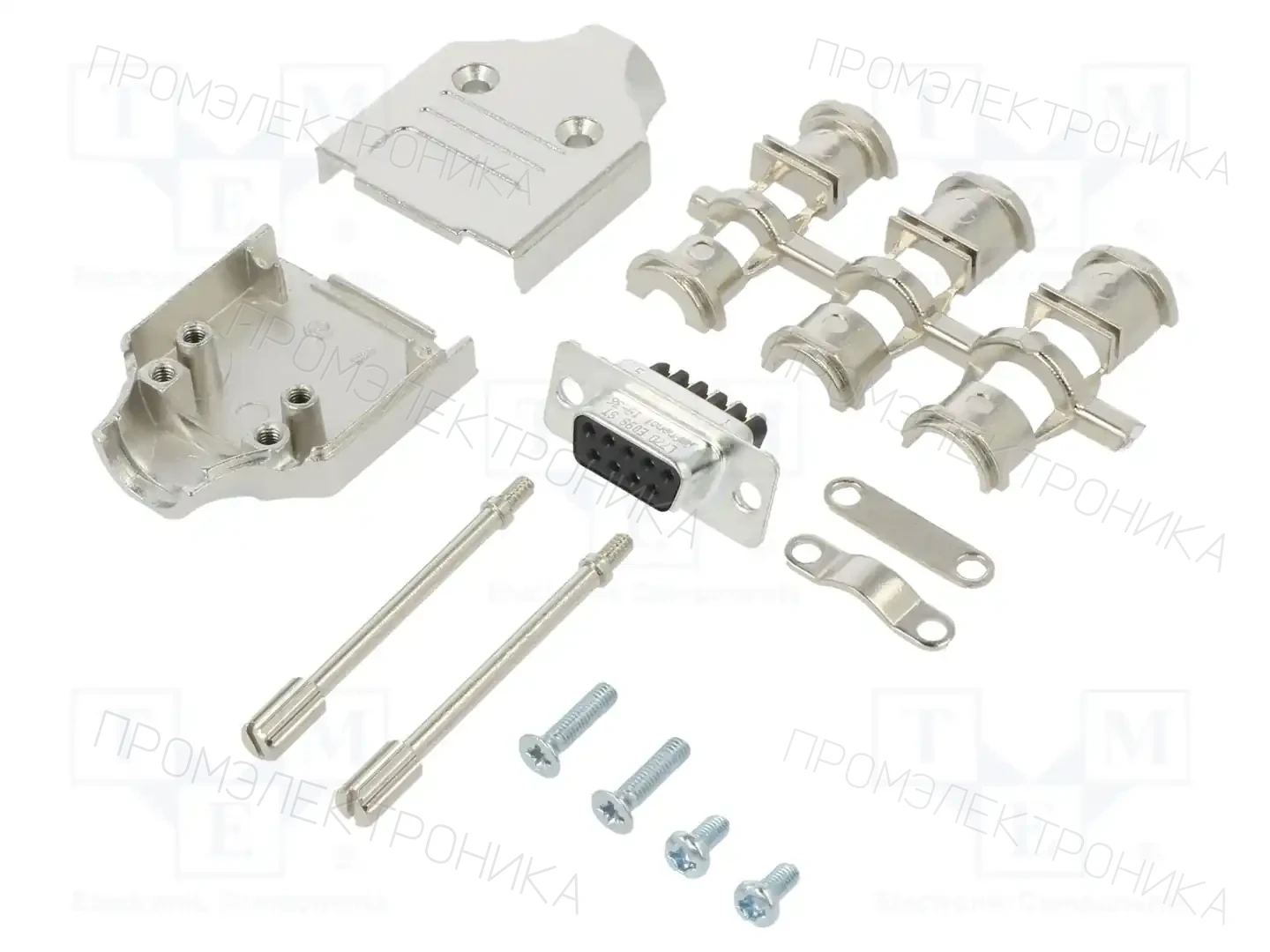 AMPHENOL COMMUNICATIONS SOLUTIONS L17MHDM09+L77DE09SST — Комплектные штекеры D-Sub