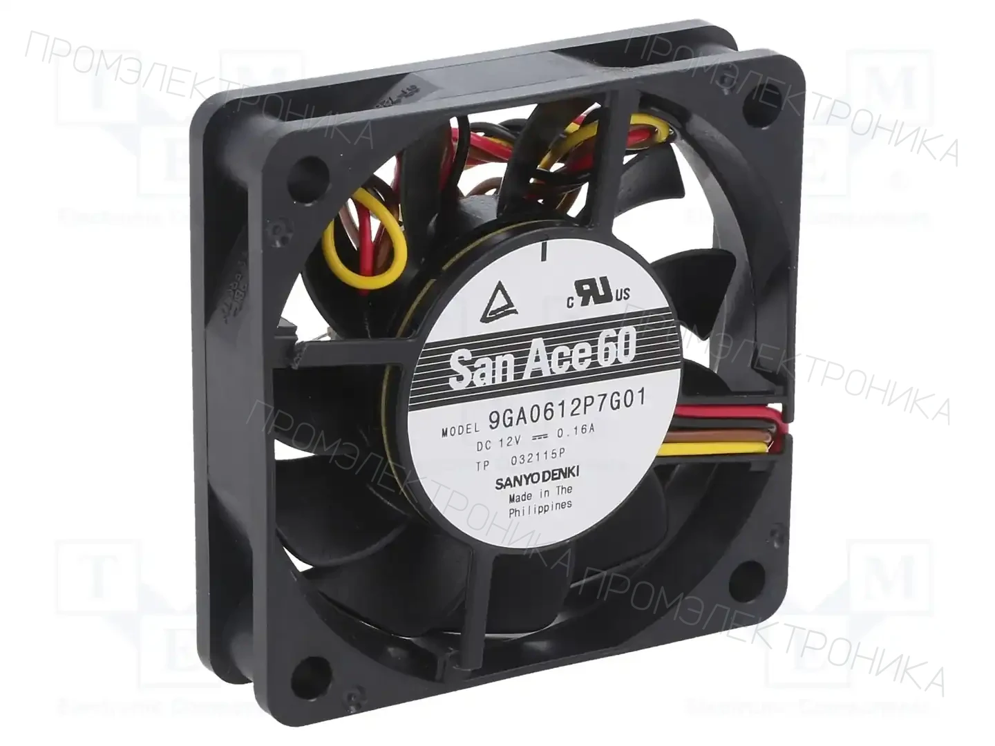SANYO DENKI 9GA0612P7G01 — Вентиляторы DC 12V