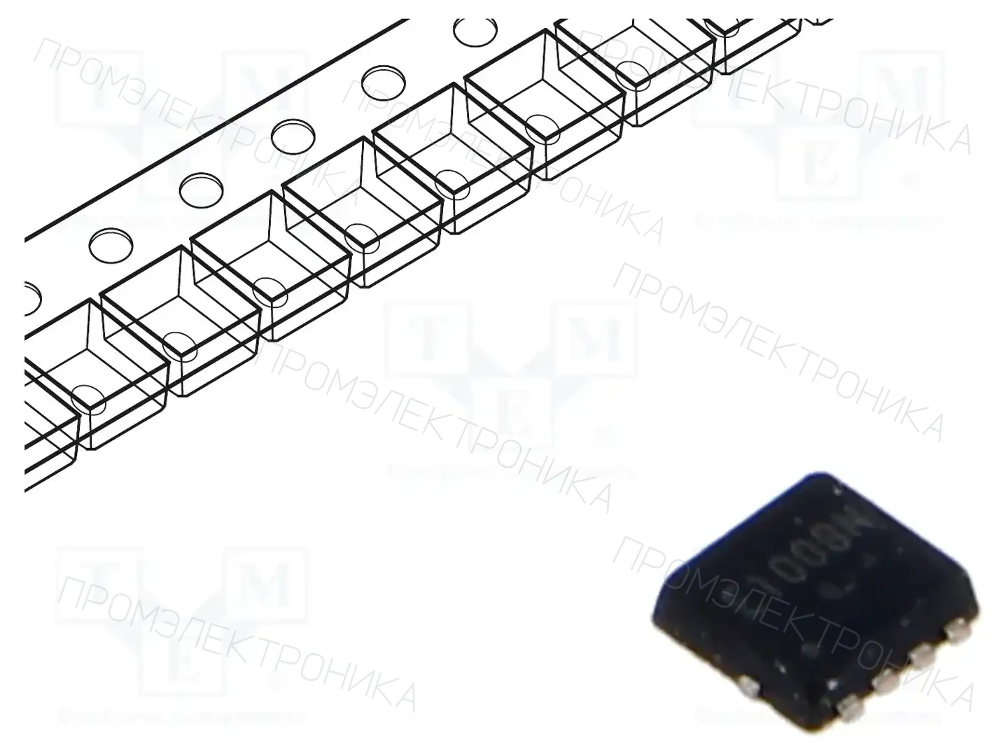 ROHM SEMICONDUCTOR RQ3E100BNTB — Транзисторы с каналом N SMD